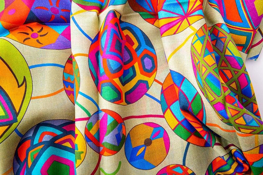 Custom printed Cashmere | Fabrics